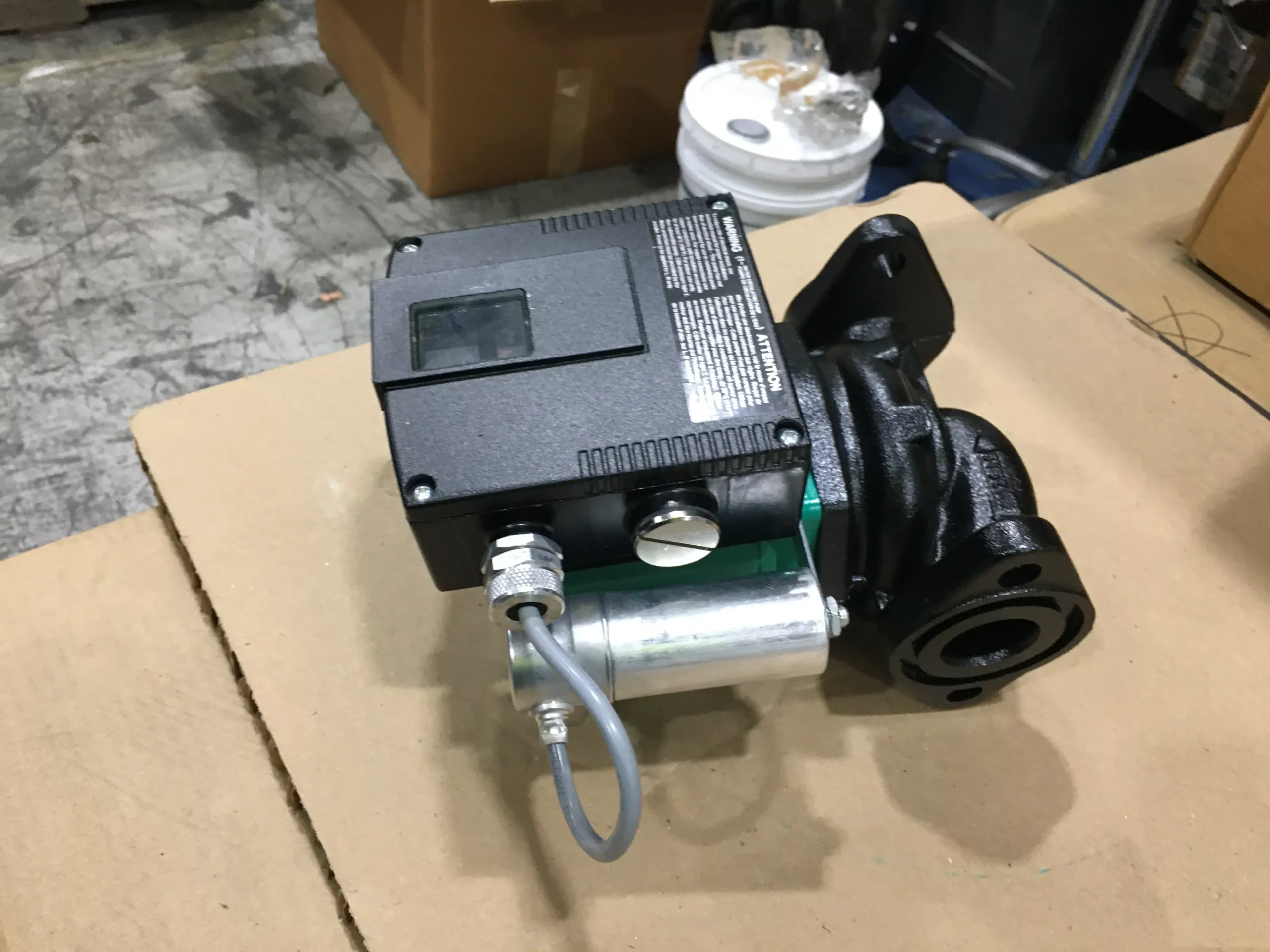 1/8 HP 2 SPEED CAST IRON CIRCULATOR PUMP 120/60/1