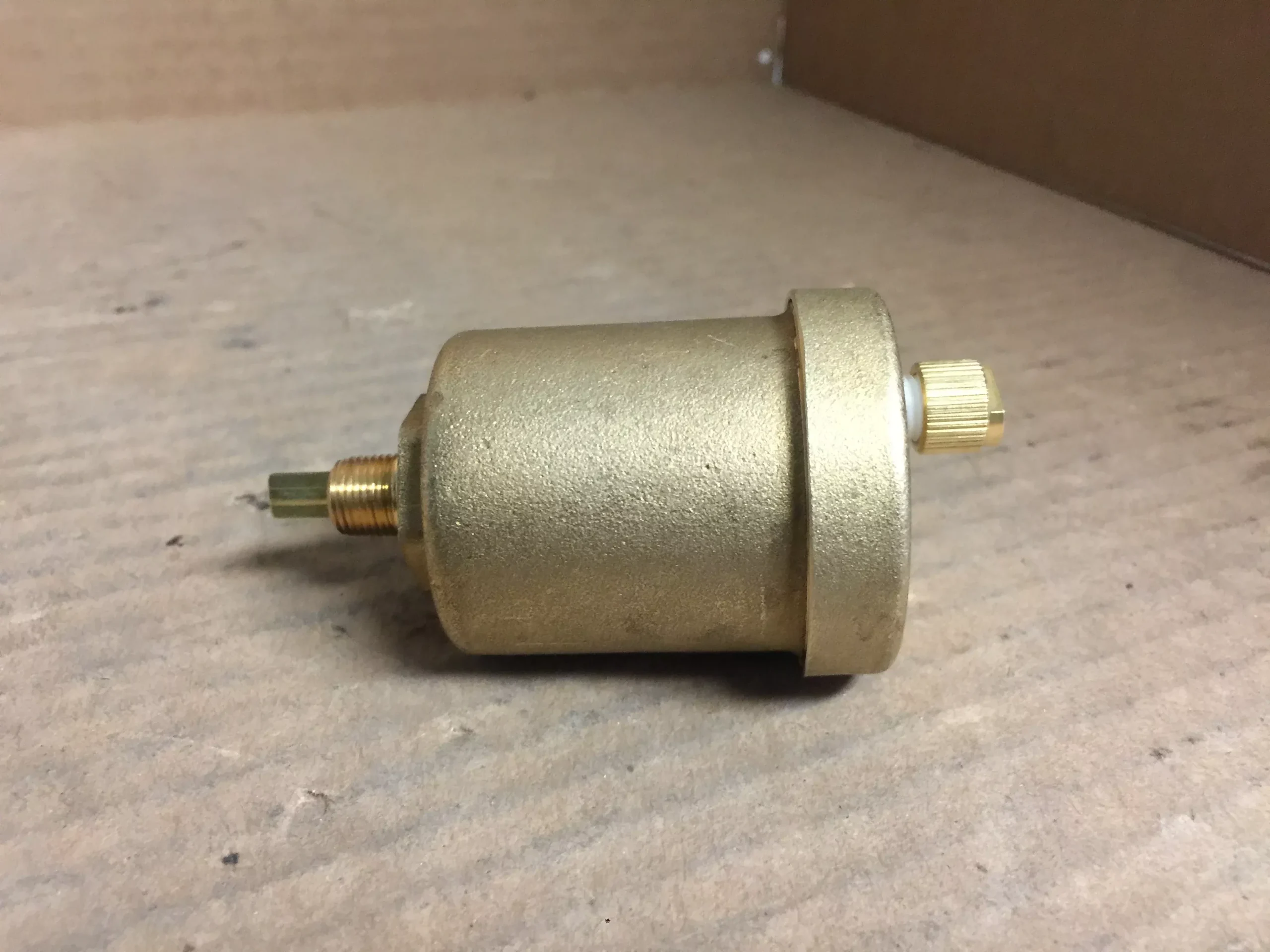 1/8" NPT Goldtop Universal Air Vent: For Heating/Cooling Systems