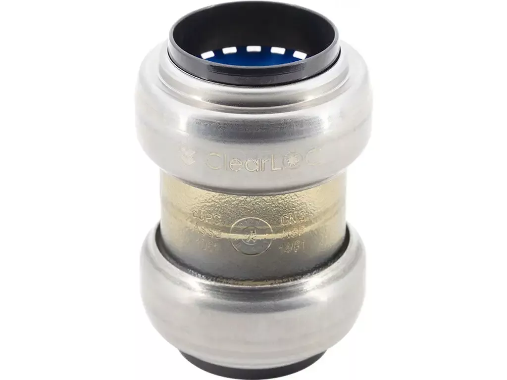 1 Inch X 3/4 Inch Clearloc Push to Fit Coupling