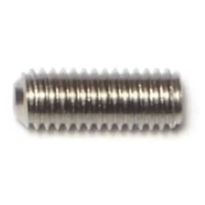 #10-32 x 1/218-8 Stainless Hex Socket Headless Set Screws SSSSS-110 (15 pcs.)