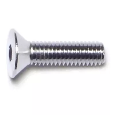 #10-32 x 3/4Chrome Grade 8 Flat Head Socket Cap Screws SCSFS8-072 (10 pcs.)