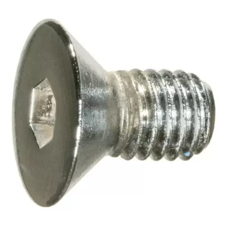 #10-32 x 3/8Chrome Grade 8 Flat Head Socket Cap Screws SCSFS8-066 (10 pcs.)