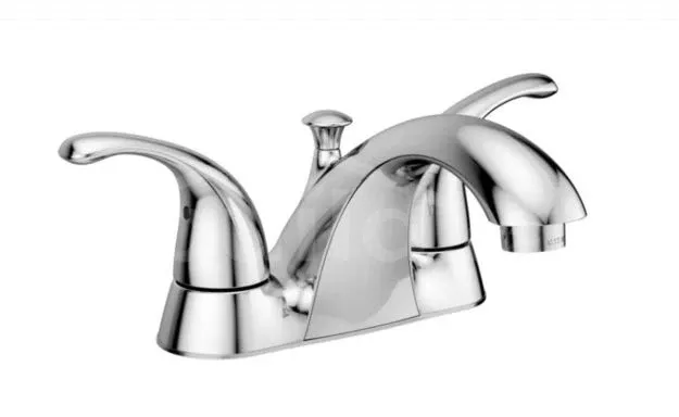 2 Handle Lavatory Faucet, Polished Chrome