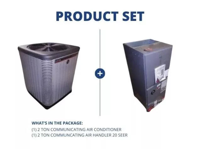 2 Ton Communicating Air Conditioner with 2 Ton Communcating Air Handle