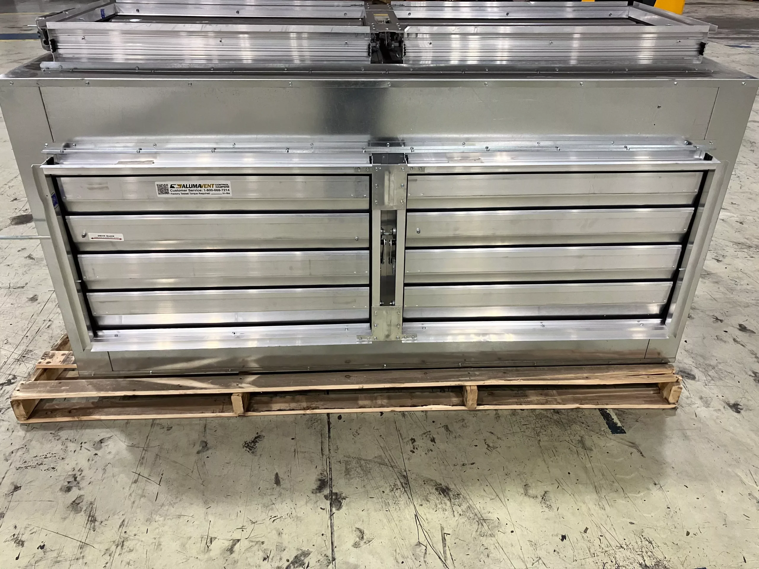 20 Ton Vertical Air Side Economizer for DSV Units with Smart Equipment