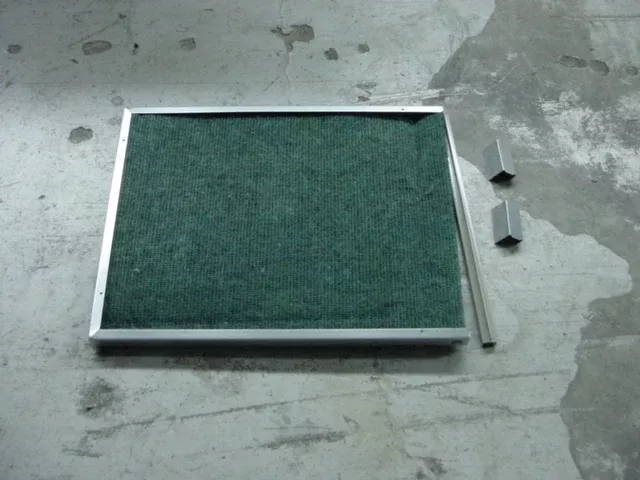 20 x 25" x 1" Filter Rack W/Filter"