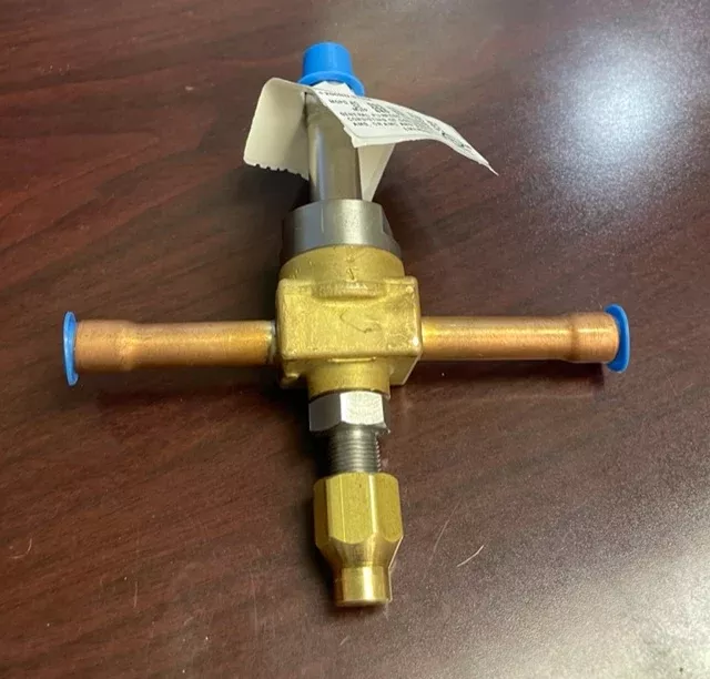 3/8"SWEAT REFRIGERANT SOLENOID VALVE/LESS COIL