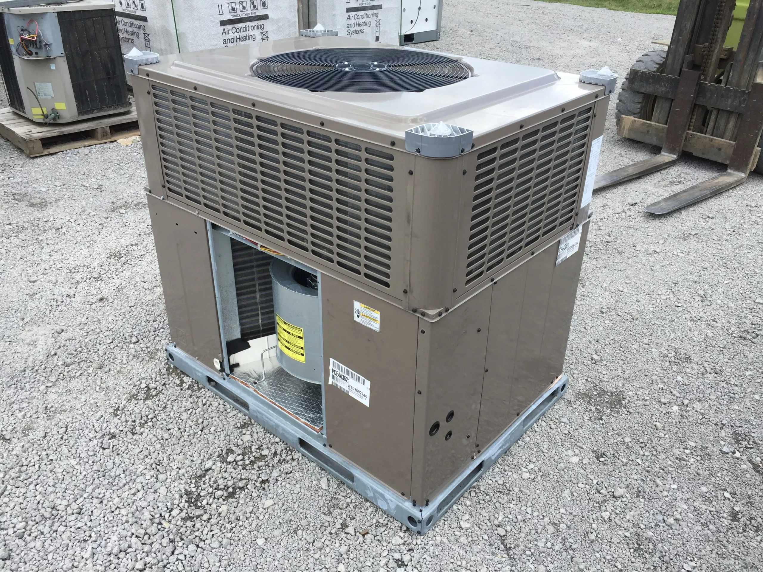 3 Ton Convertible Packaged Air Conditioner Unit, 14 Seer 208-230/60/1