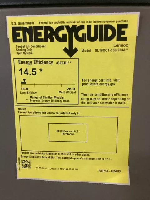 3 Ton Single Stage Split-System Communicating Compatible Air Condition