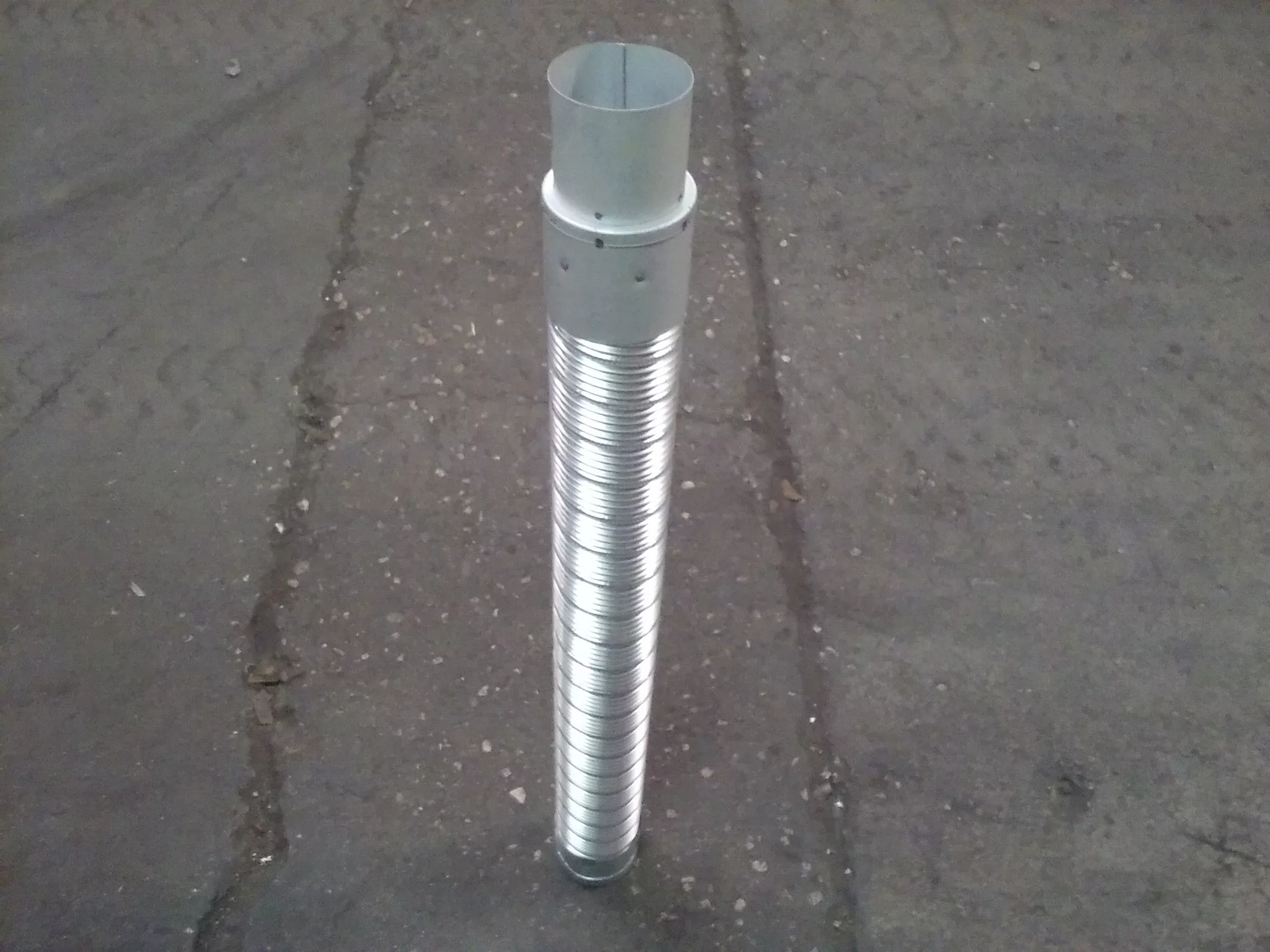 3 x 36" B-Vent Gas Singlewall Connector"
