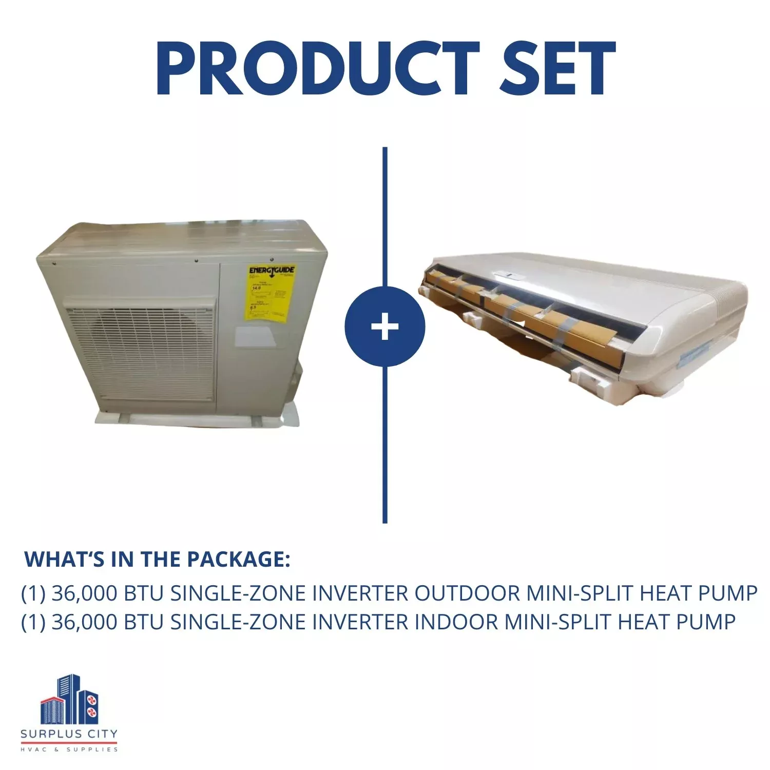 36,000 BTU Classic Series Single-Zone Inverter Mini-Split Ceiling Moun