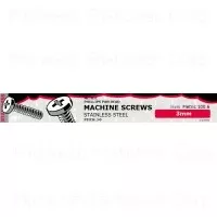 3mm Phillips Pan Machine Screws Stainless Steel Assortment - Midwest Collection