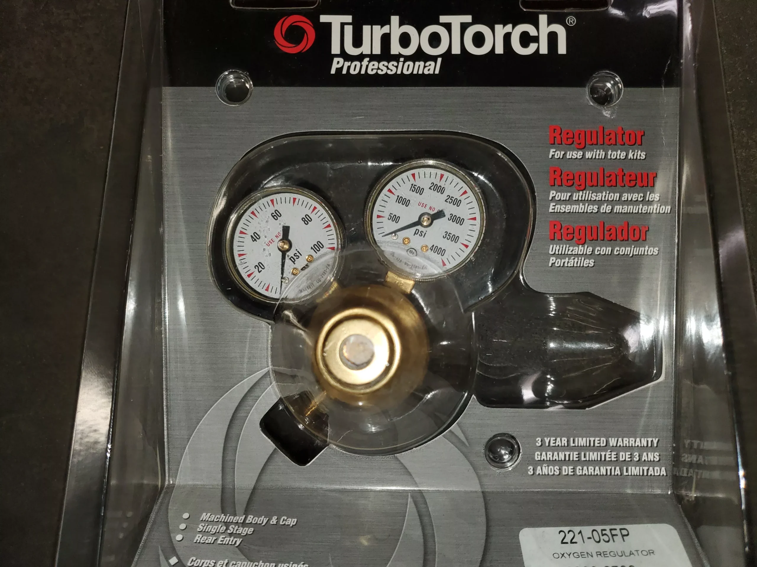 4-80 PSIG OXYGEN REGULATOR