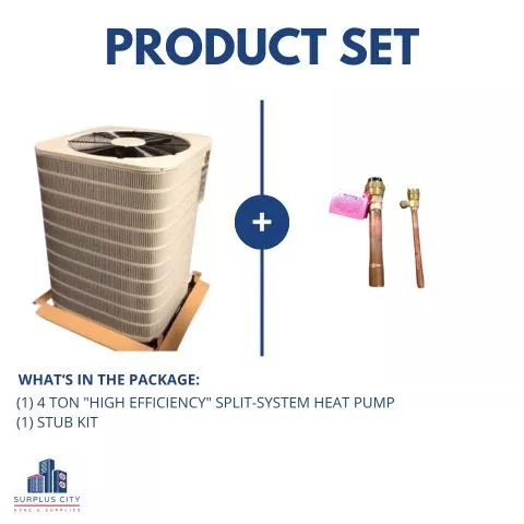 4 Ton High Efficiency" Split-System Heat Pump With Stub Kit