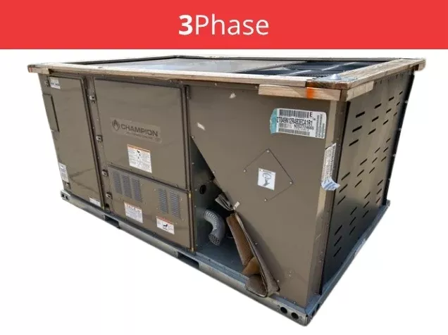 4 Ton Two-Stage Convertible Natural Gas/Electric Packaged Unit, 17.5 S