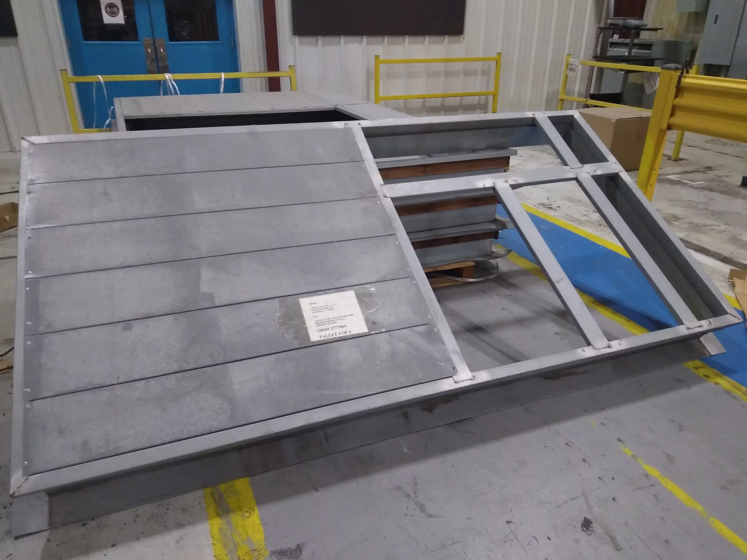 4 Way Adjustable Curb for 12-1/2 Ton Packaged Unit