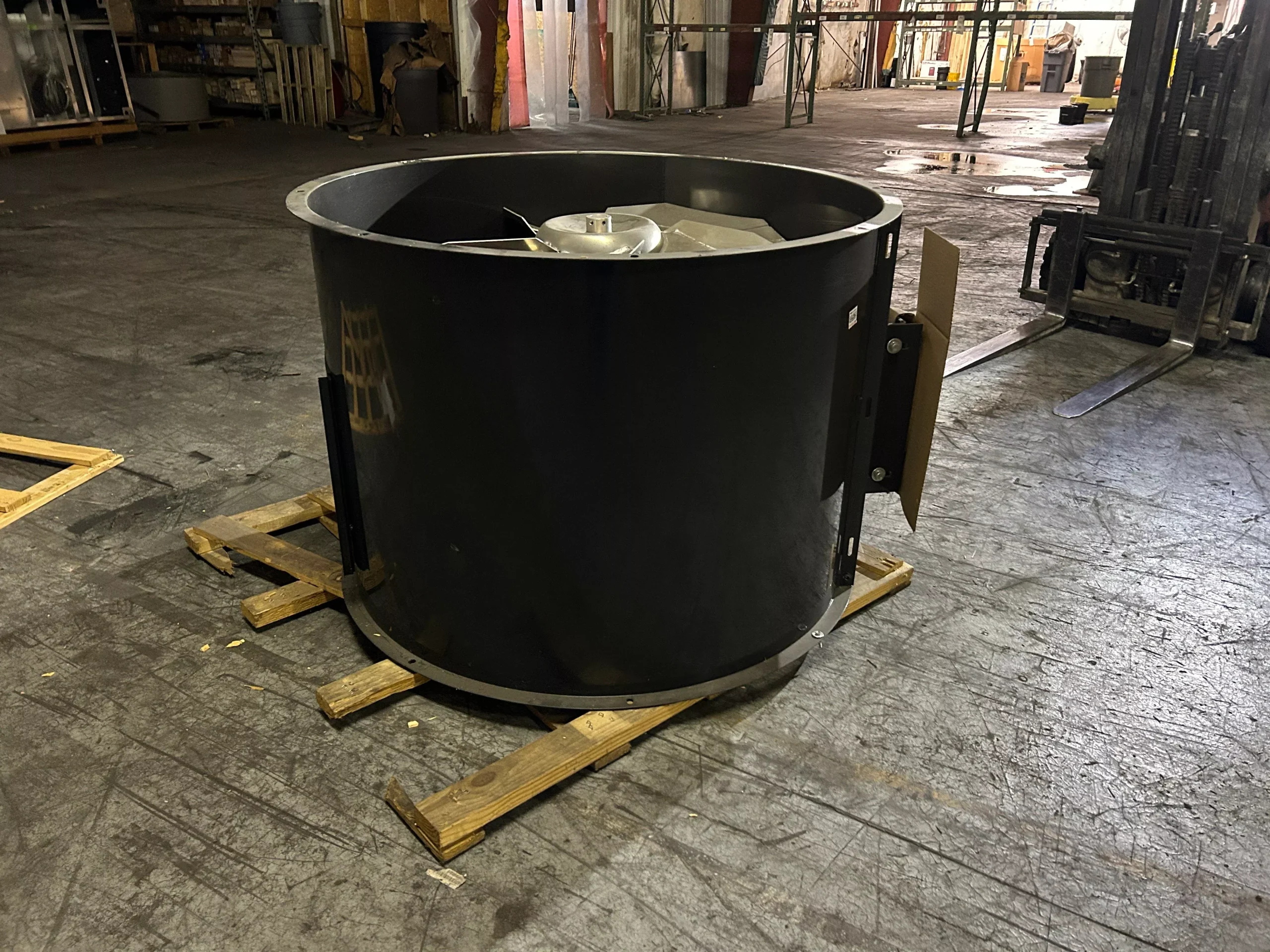 48 Steel Belt Driven 5 Blade Tubeaxial Fan/Less Motor