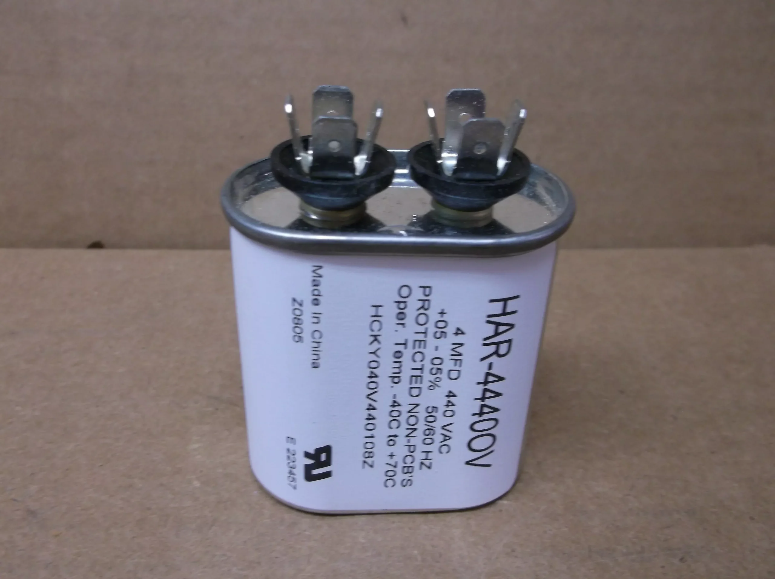4MFD X 440VAC Oval Run Capacitor