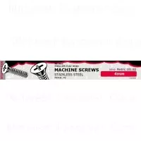 4mm Phillips Flat Machine Screws Stainless Steel Assortment - Midwest Collection