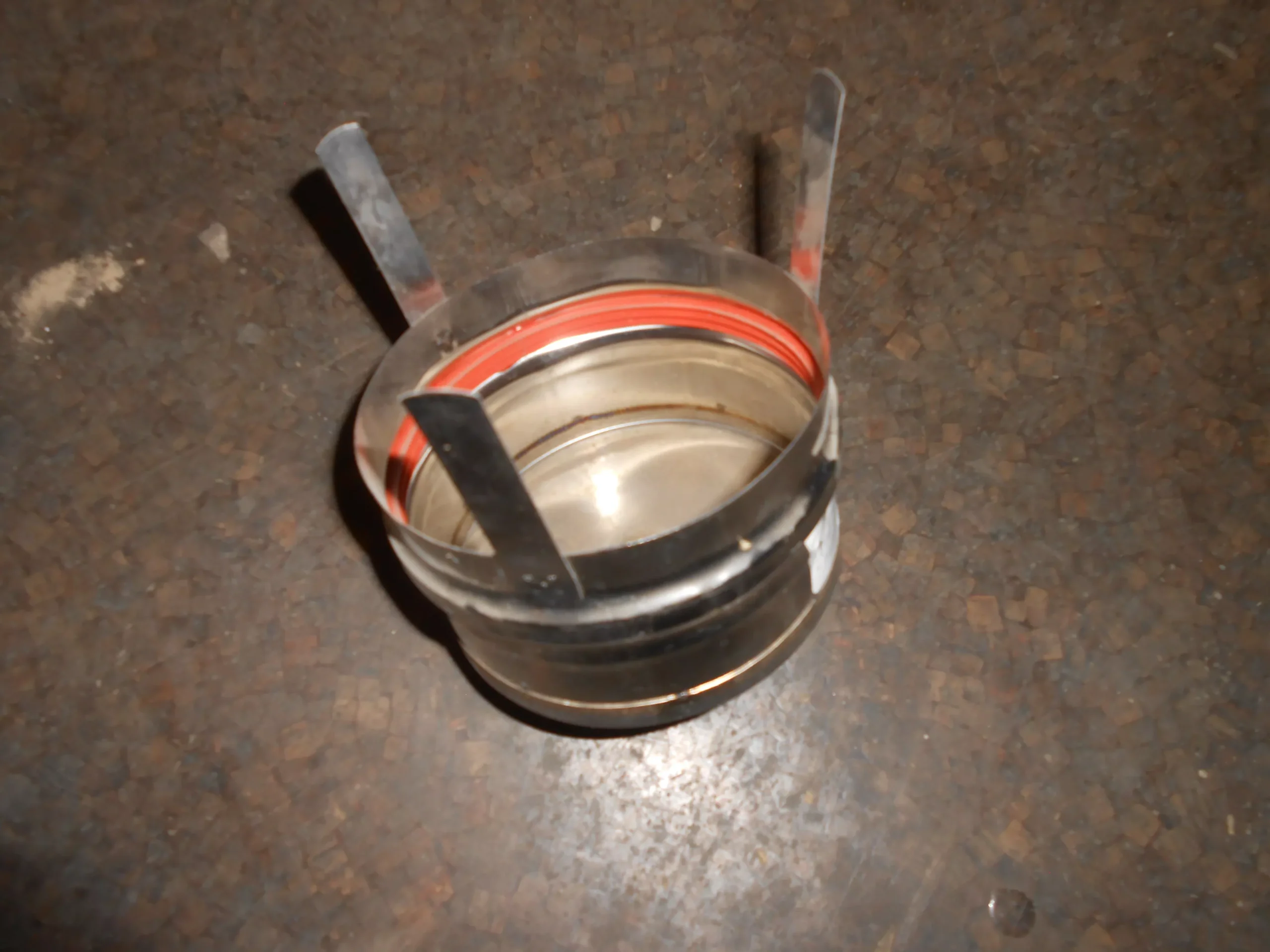 4STCC 4" CONDENSATE TEE COVER, 3/8" DRAIN
