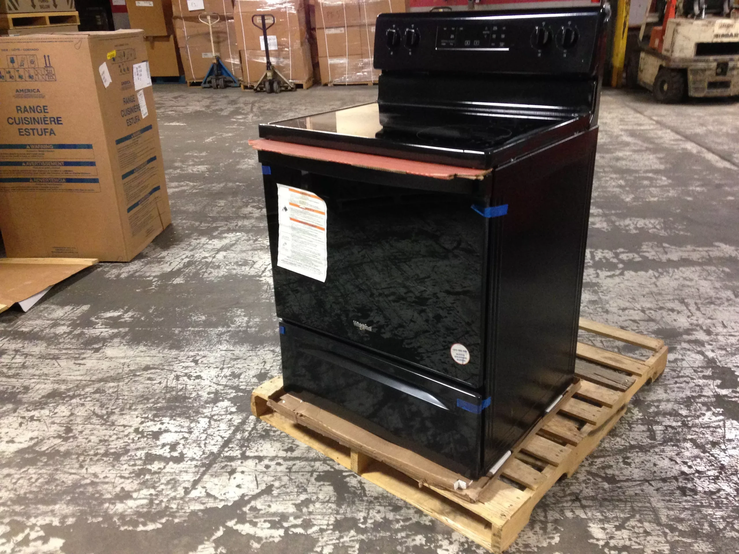 5.3 Cu. Ft. 4 Burner Electric Range with Frozen Bake Technology