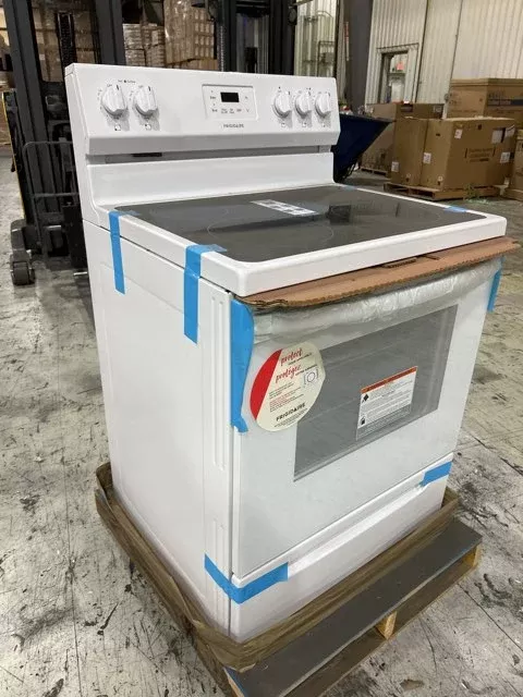 5.3 Cu.Ft. White Electric Range, 120 Volt