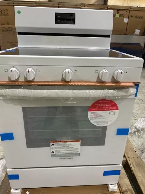 5.3 Cu.Ft. White Electric Range, 240 Volt
