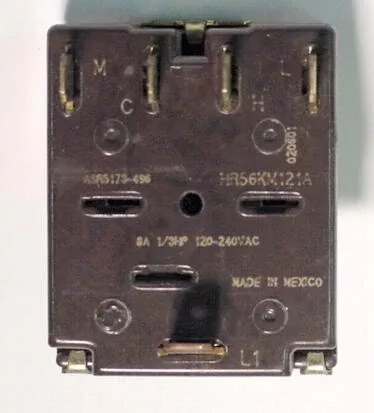 5-Position Rotary Switch 8 Amp