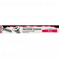 6mm Phillips Flat Machine Screws Stainless Steel Assortment - Midwest Collection