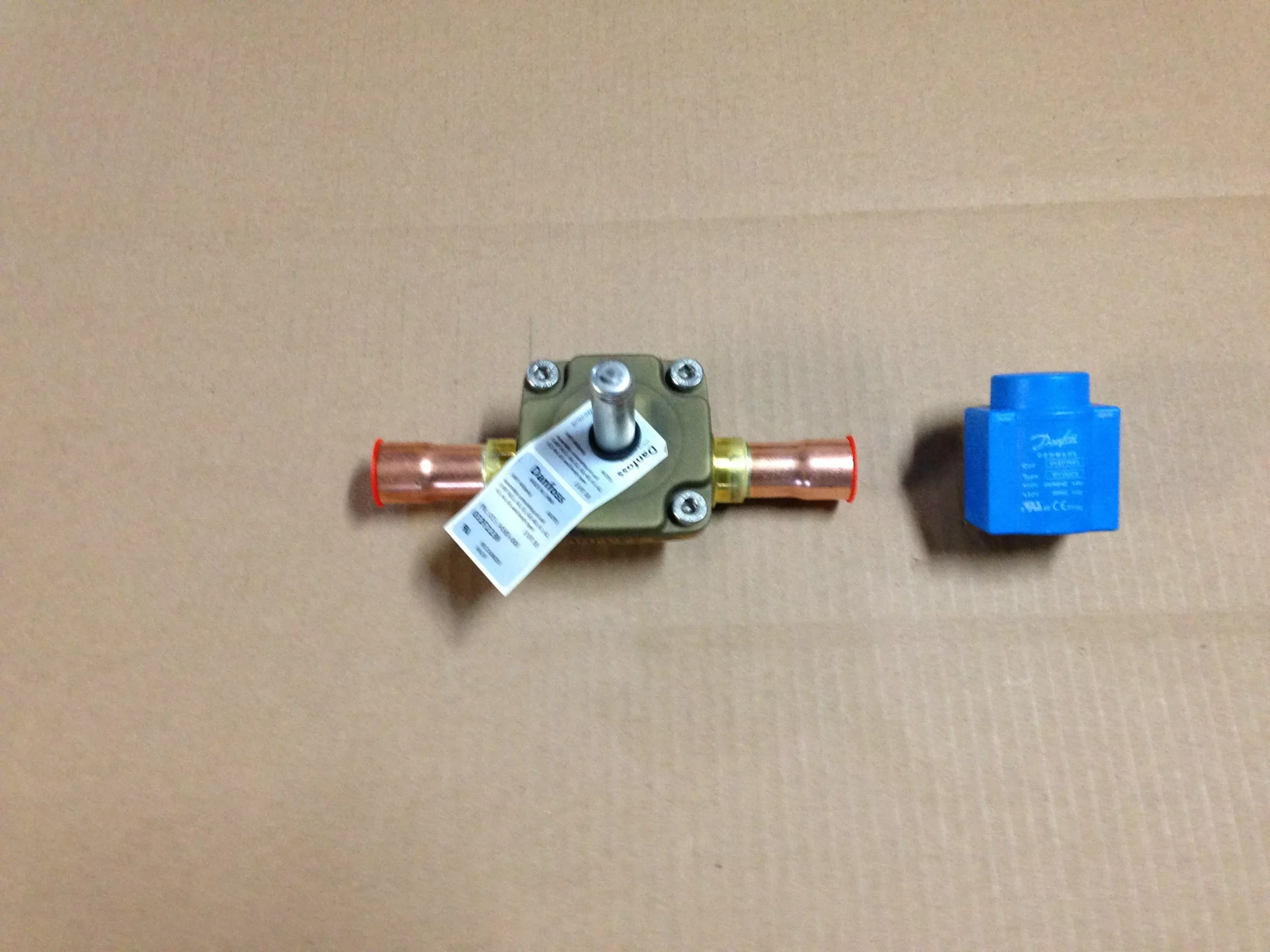 7/8" LIQUID LINE SOLENOID VALVE WITH COIL