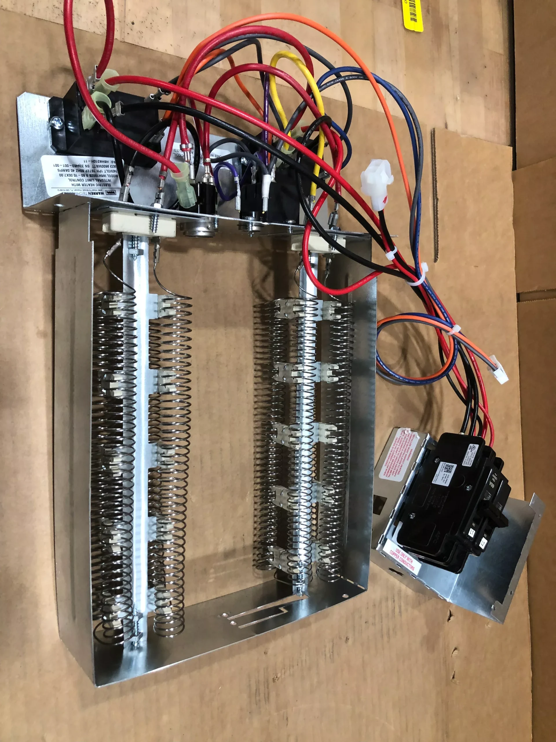 9.6kW 240 Volt w/Breaker