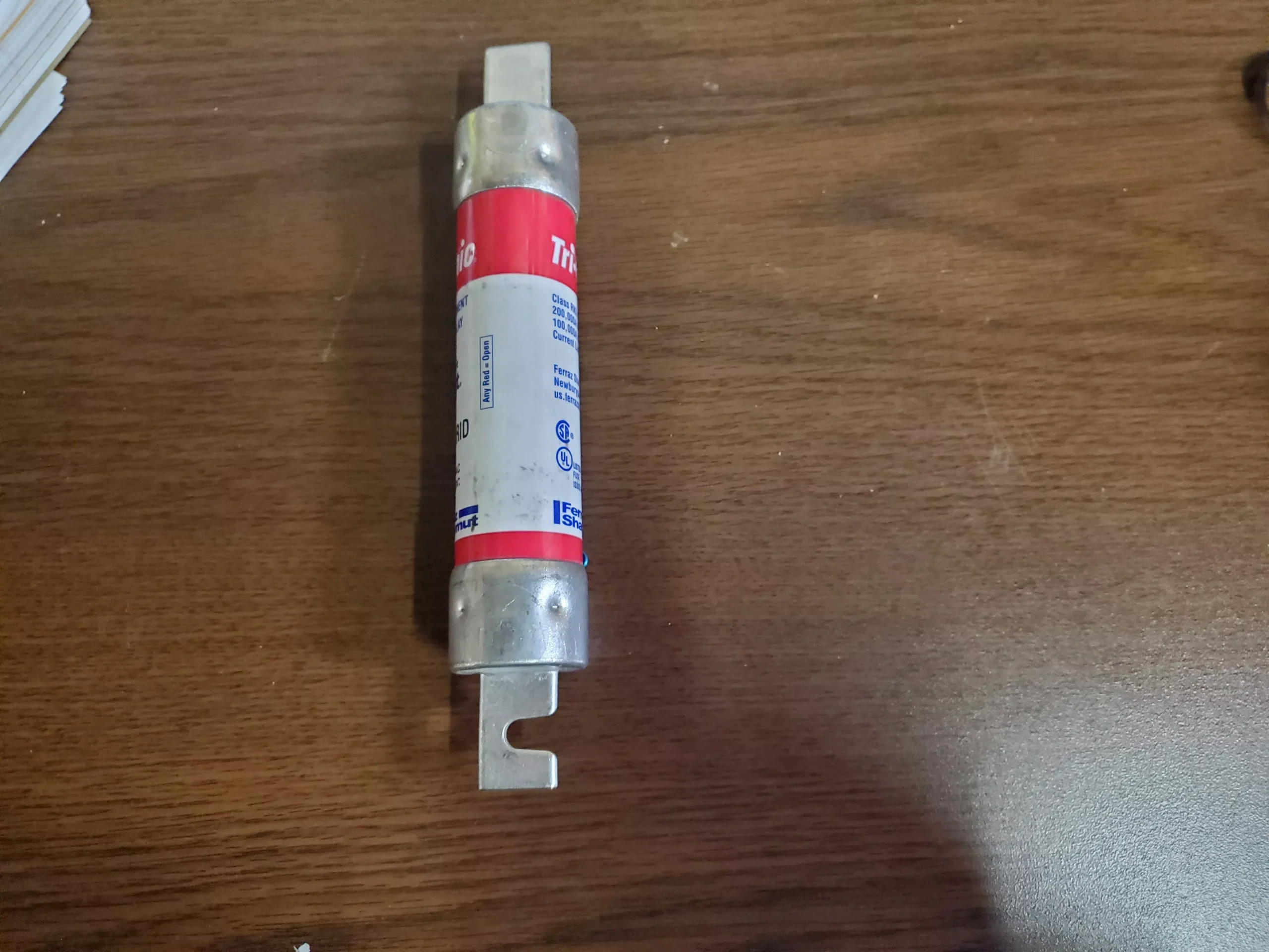 90 AMP 600 VAC DUAL ELEMENT TIME DELAY FUSE