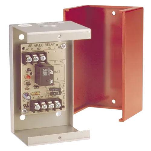 Air Products & Controls MR-101/C/R Multi-Voltage Relay SPDT with LED, Red Enclosure