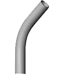 AL-TUBE 59577 PVC SCH40 1 x 45 STD