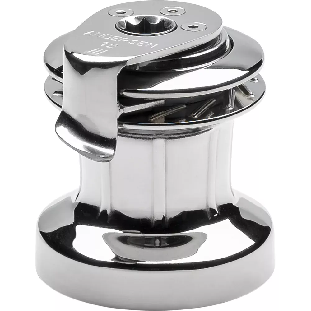 ANDERSEN 12 ST FS Self-Tailing Manual Single Speed Winch - Full Stainl