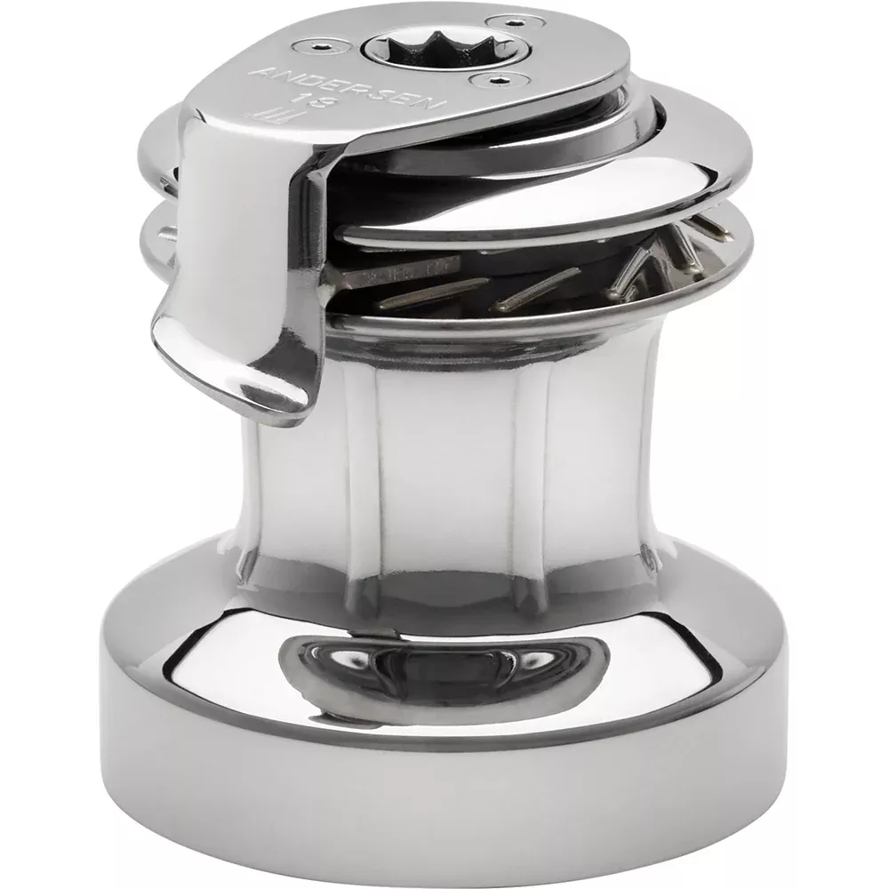 ANDERSEN 18 ST FS Self-Tailing Manual Single Speed Winch - Full Stainl