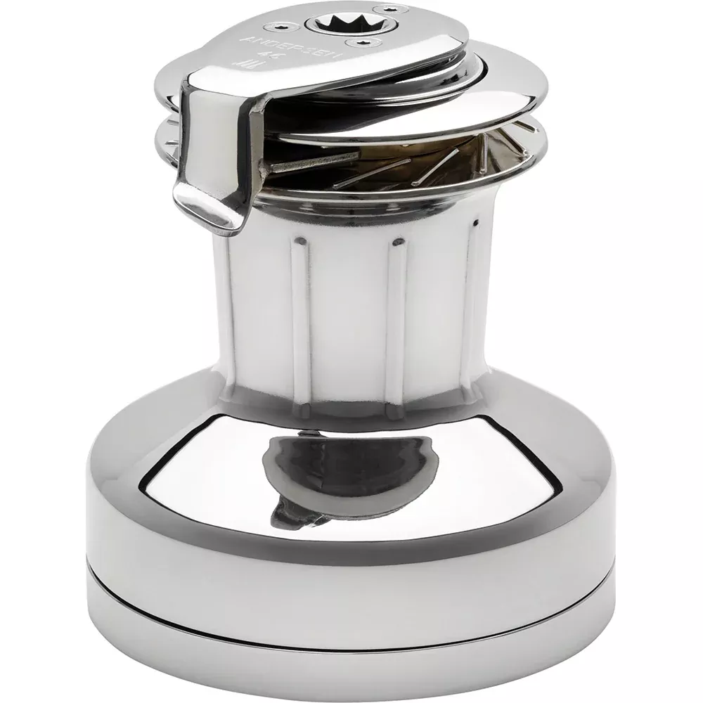 ANDERSEN 46 ST FS - 2-Speed Self-Tailing Manual Winch - Full Stainless
