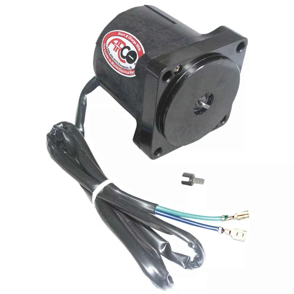 ARCO Marine Replacement Johnson/Evinrude Tilt Trim Motor - 2-Wire, 4 B