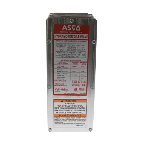 ASCO AH2E112S 120V Actuator with Proof of Closure Switch, 6–14 Second Stroke