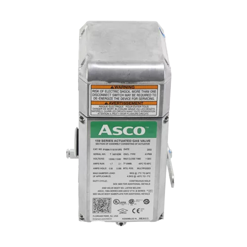 ASCO P159A111X1X13F0 Watertight Fast-Opening Motorized Actuator