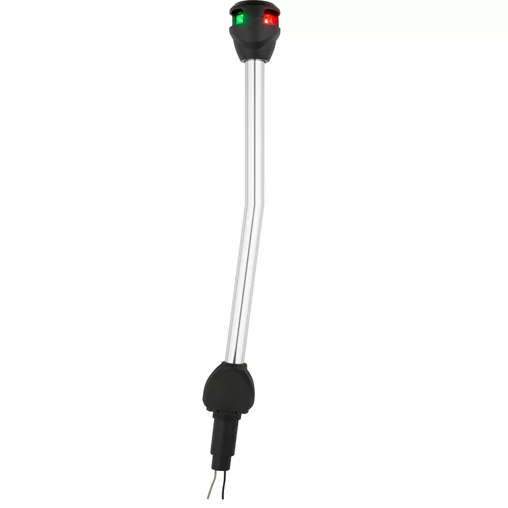 Attwood LightArmor Bi-Color Navigation Pole Light - Angled - 14" [NV6L