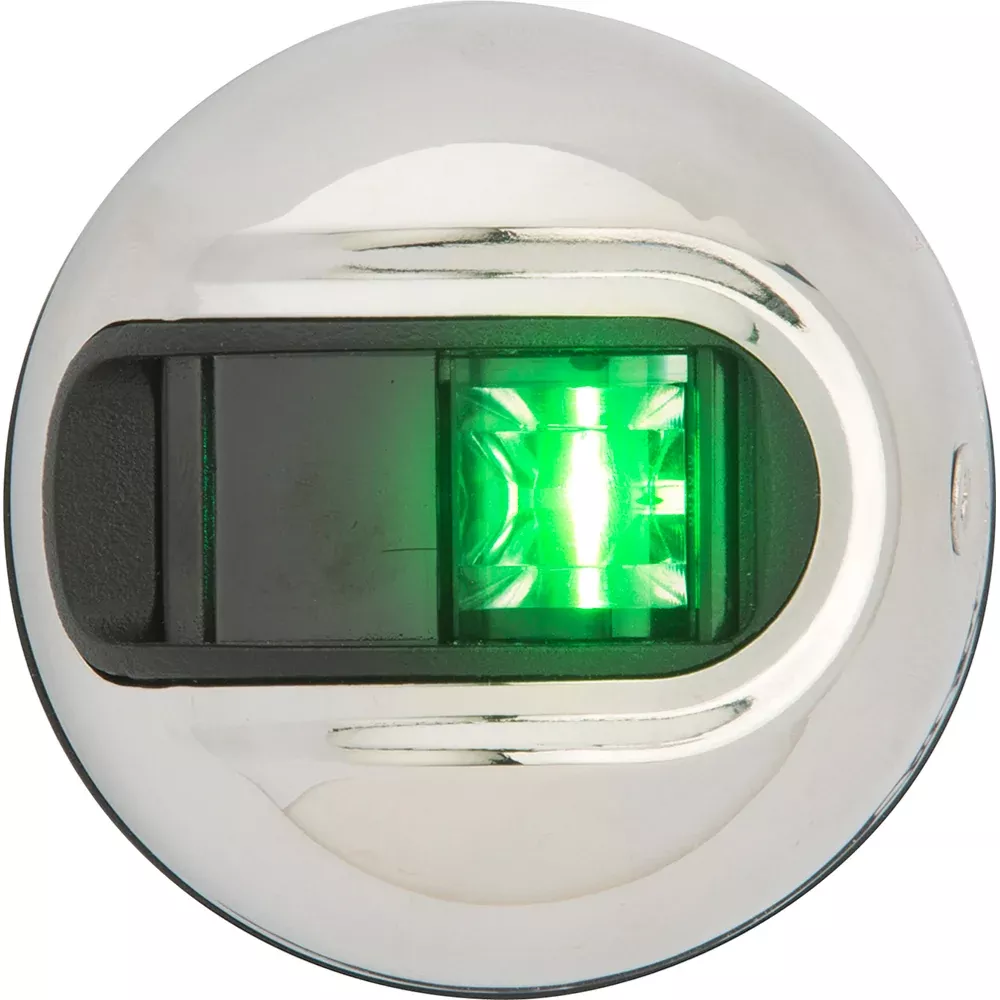 Attwood LightArmor Vertical Surface Mount Navigation Light - Starboard