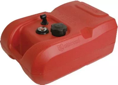 Attwood Marine - Fuel Tank EPA Compliant w/ Gauge - 6 Gallon - 8806LPG