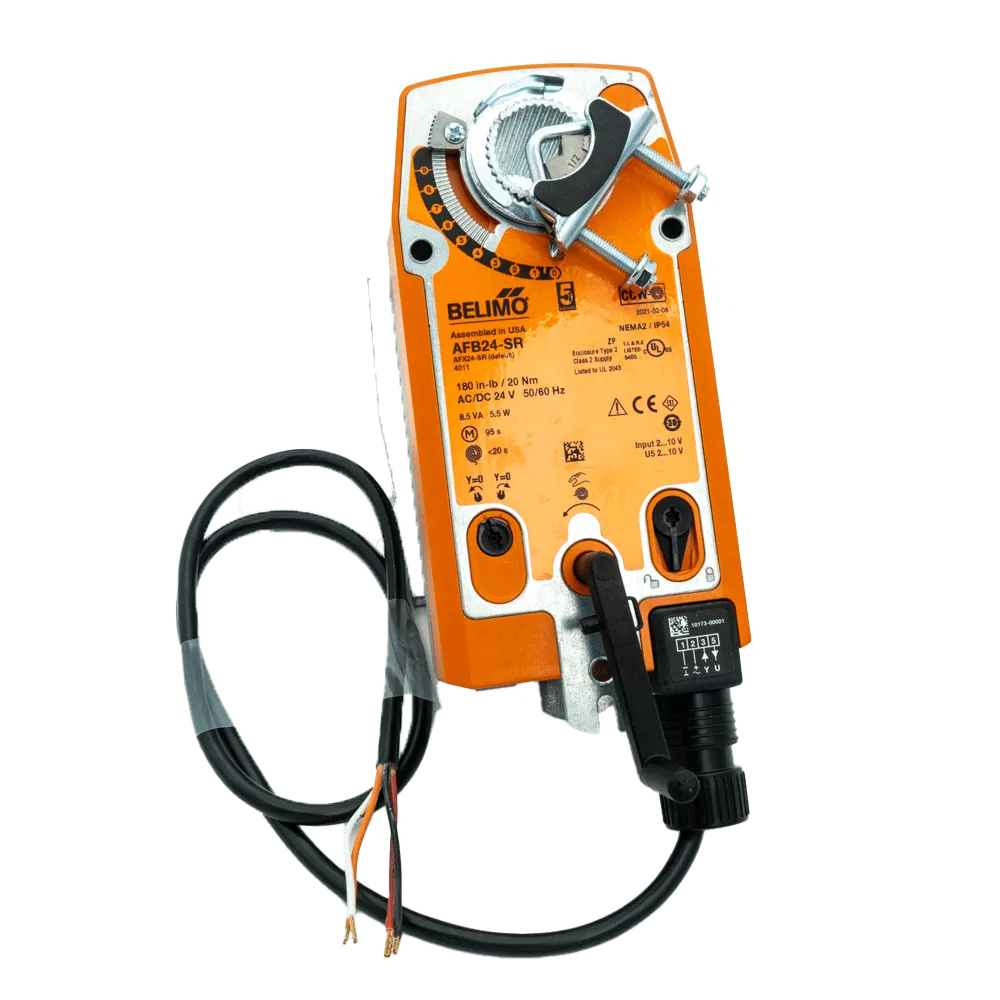 Belimo AFB24-SR 180in-lb Spring Return Actuator with Fail Safe