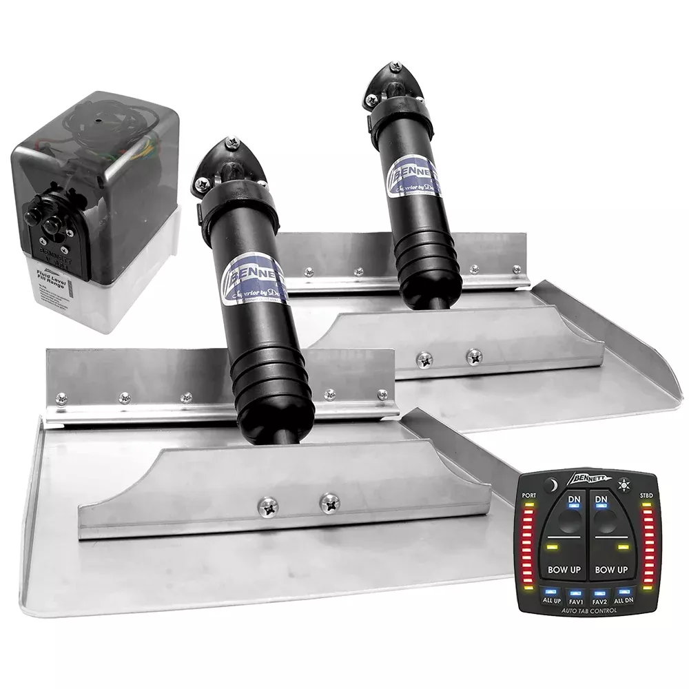 Bennett 129ATP Hydraulic Trim Tab Complete Kit w/Auto Trim Pro [129ATP