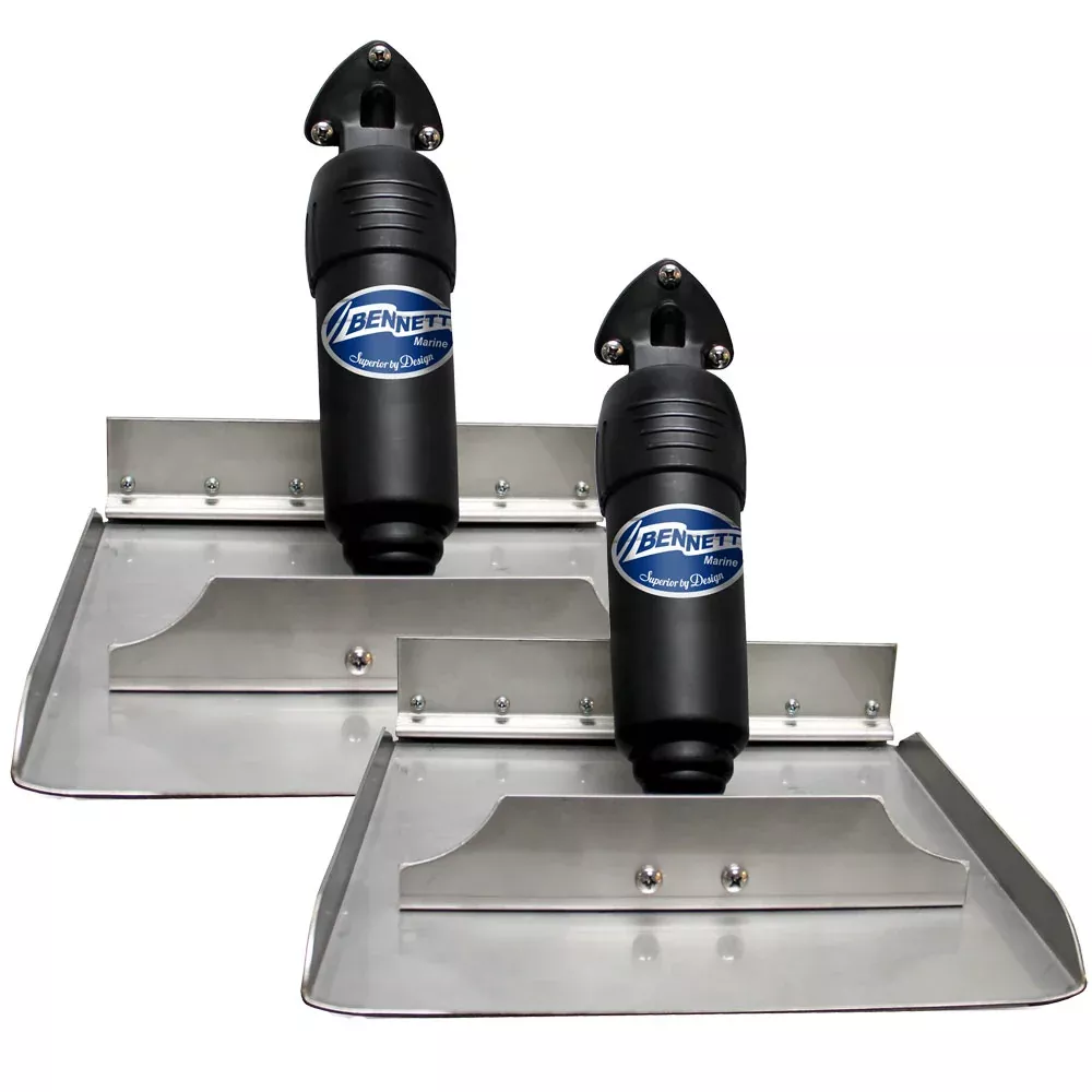 Bennett BOLT 12x4 Electric Trim Tab System - Control Switch Required [