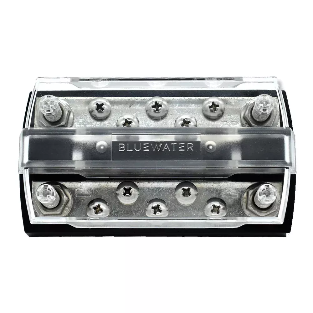 Bluewater Dual Bus 10 Position Busbar 150 Amp 312723B022