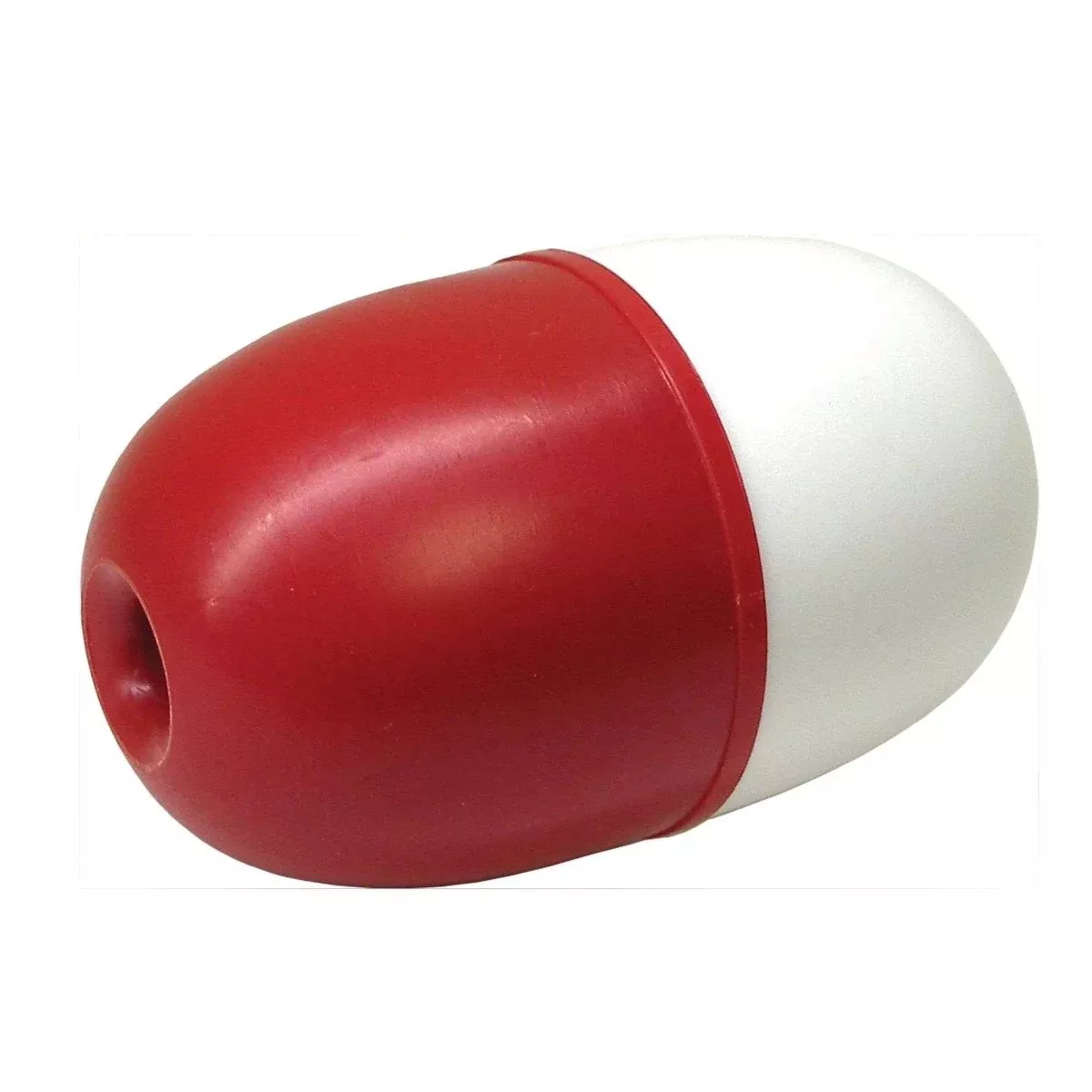 Boating Essentials - Red/White Marker Buoy - 5" Diameter - BE-GE-52262