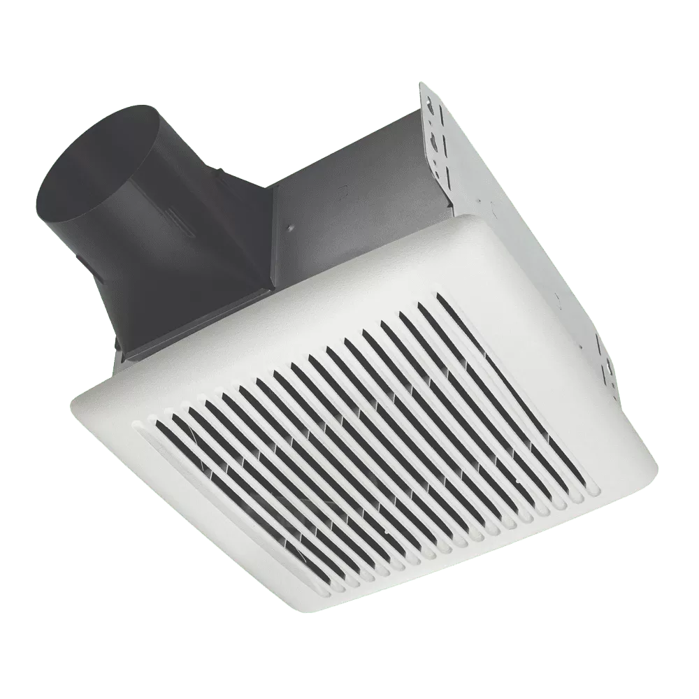 Broan A110 Flex Series 110 CFM Ceiling Roomside Installation Bathroom Exhaust Fan