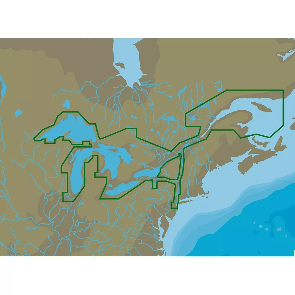 C-MAP 4D NA-D061 Great Lakes St Lawrence Seaway -microSD/SD [M-NA-D061